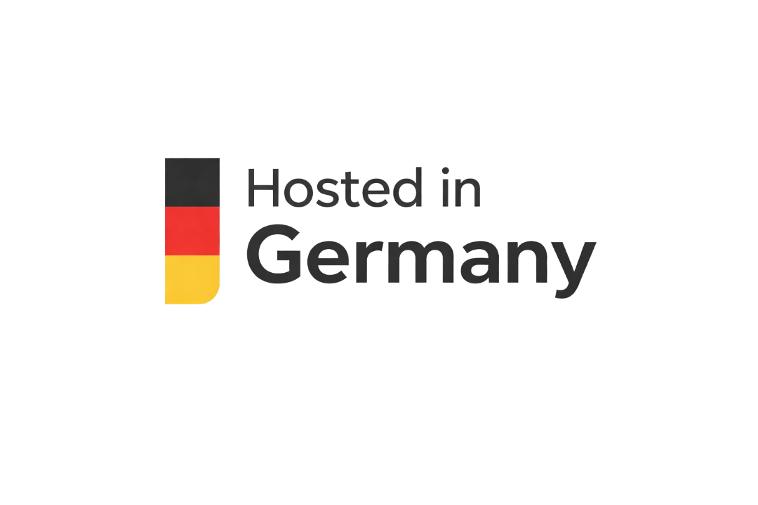 Hosted in Germany